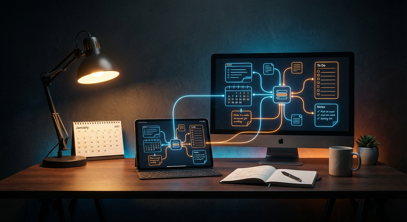 타임블로킹·투두·PKM을 하나로 묶는 실행 시스템